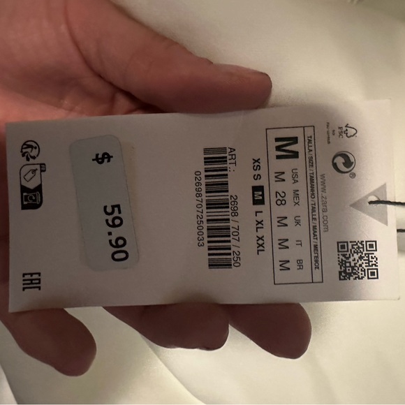 Zara Strapless Dress - Picture 6 of 7